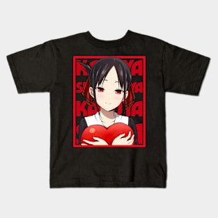 Kaguya Shinomiya - Kaguya-sama: Love Is War Kids T-Shirt